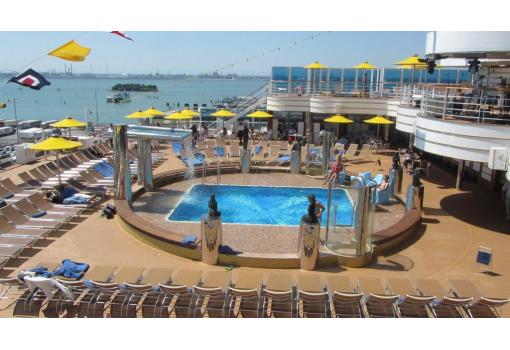 La Piscina de Popa, en el Lido di Porpora